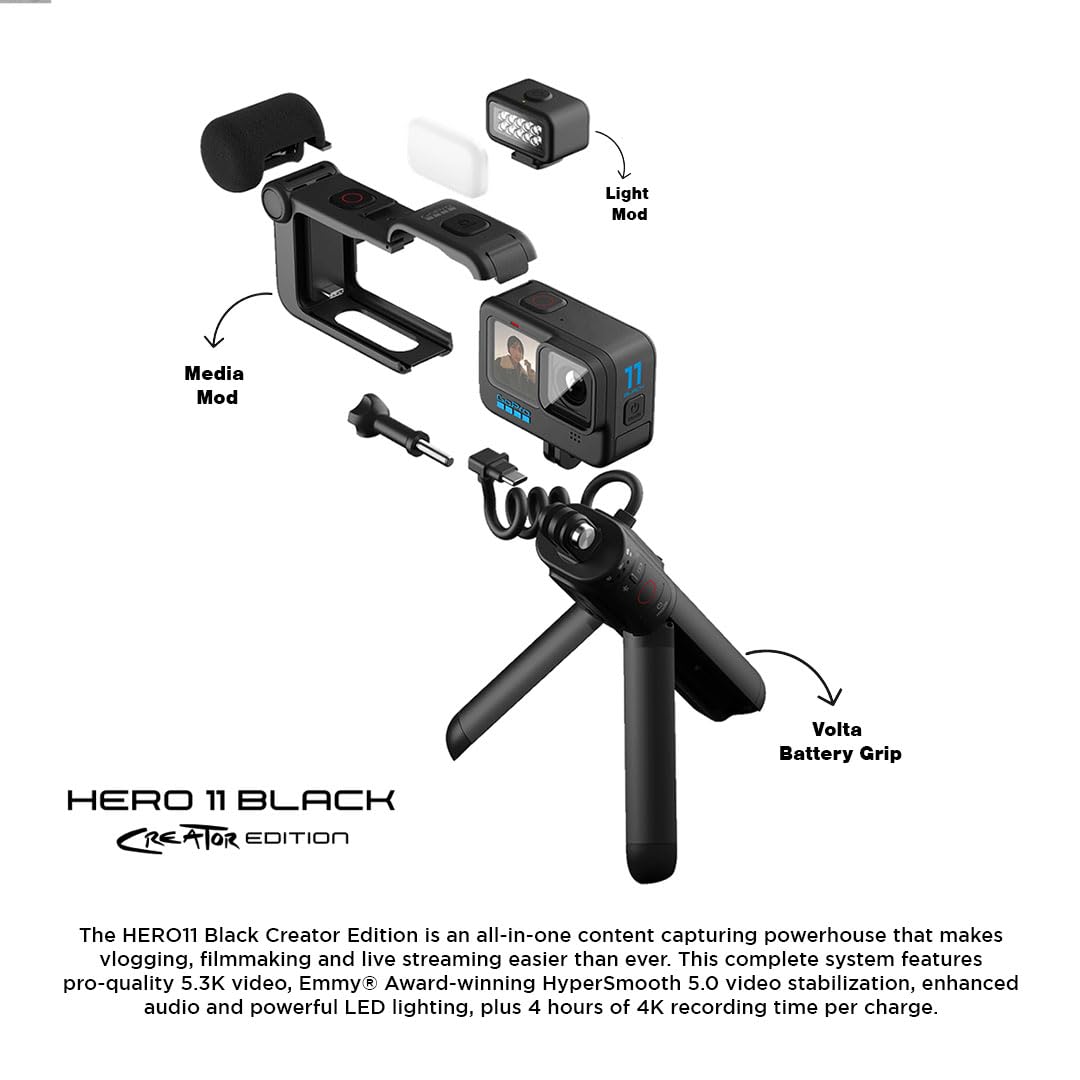 GoPro HERO11 Black Creator Edition Cameras & Photography GoPro HERO11 Black Creator Edition Cameras & Photography